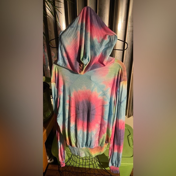 Wildfox Tye Dye “Malibu Unicorn Rainbow” Hoodie - Picture 6 of 8